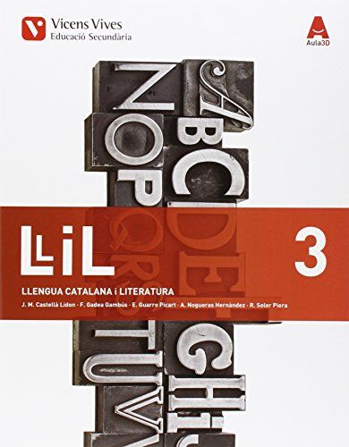 Llengua 3º ESO Catalan 15 Aula 3D (Vicens Vives) - 9788468231860