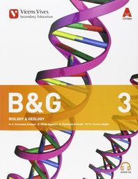Biology and Geology 3º ESO 3, 1/3, 2 +cd 15 VICBYG33ES (Vicens Vives) - 9788468232379