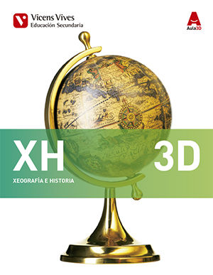 Caderno Xeografia Historia 3º ESO Galicia Diversidade 15 Aul (Vicens Vives) - 9788468232751