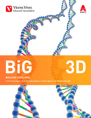 Quadern Biología Geología 3º ESO Diversitat Aula 3D 17 (Vicens Vives) - 9788468232799