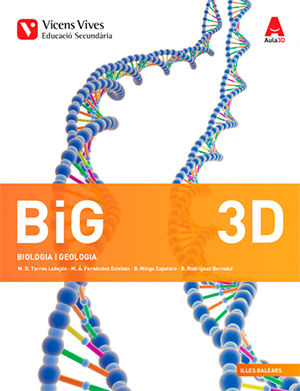Quadern Biología Geología 3º ESO Baleares 16 Aula 3D (Vicens Vives) - 9788468232980