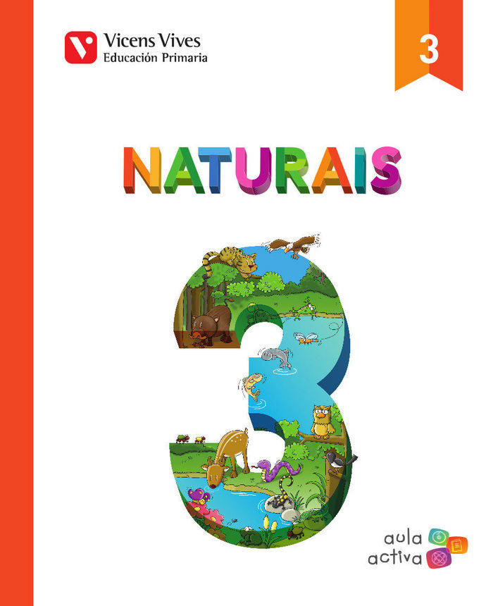 Ciencias Naturais 3º EP Galego 15 Aula Activa (Vicens Vives) - 9788468234588