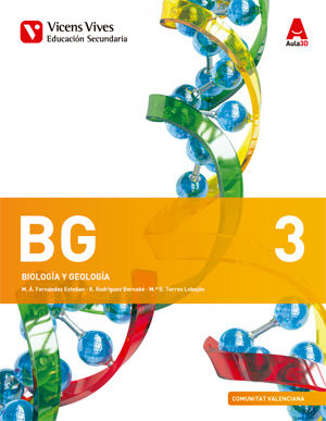 Biología Geología 3º ESO Valencia 15 Aula 3D (Vicens Vives) - 9788468234991