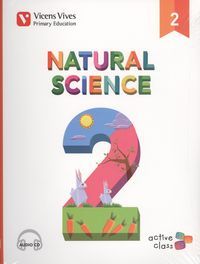 Natural Science 2º EP St+cd MEC 16 Active Class (Vicens Vives) - 9788468235356