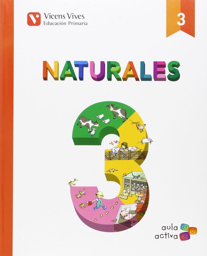 Naturales 3º EP 16 C, Mancha/extre/arag/rioja/mur/ica (Vicens Vives) - 9788468235585