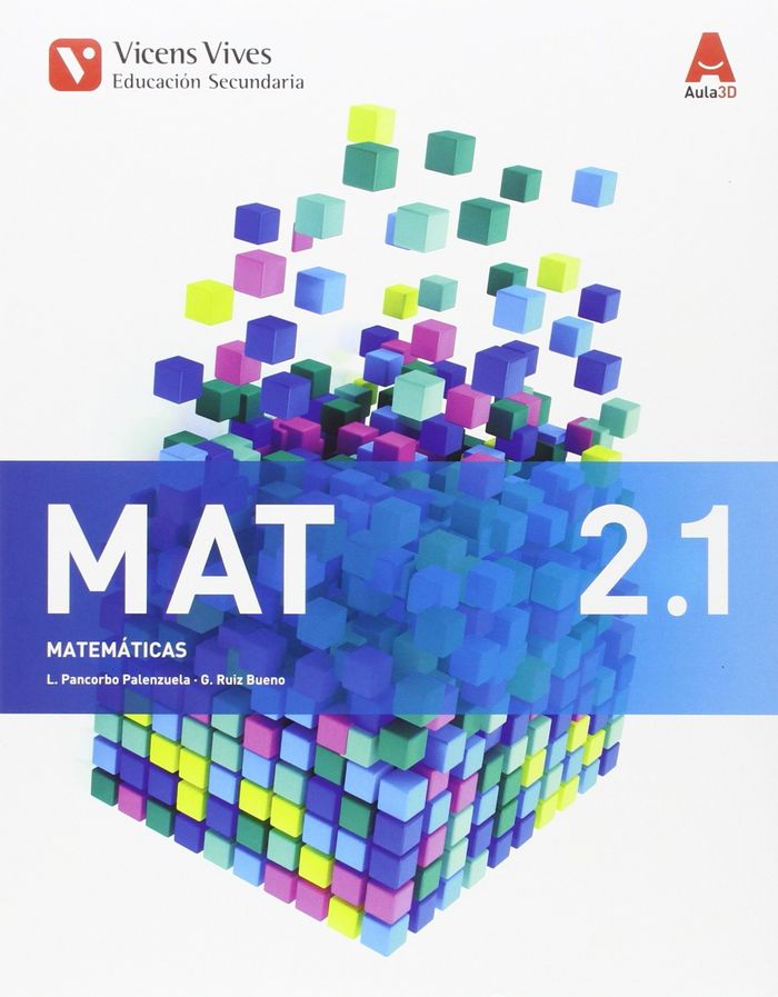 Matemáticas 2º ESO Trimestres Aula 3D 16 (Vicens Vives) - 9788468235721