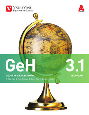 Geografía Historia 3º ESO P, Vasco 16 Ikasgela 3D VICCSO33ES (Vicens Vives) - 9788468236438