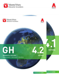 Historia 4º ESO 4, 1/4, 2 Madrid 16 Aula 3D (Vicens Vives) - 9788468237152