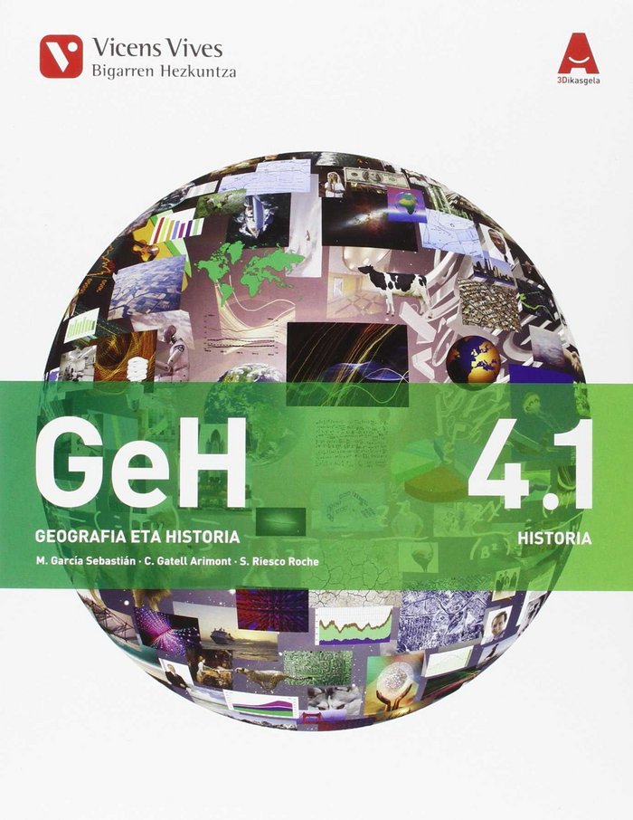 Geografía Historia 4º ESO 4, 1 Ikasgela Navarra 16 Aula 3D (Vicens Vives) - 9788468237190