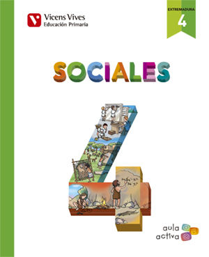 Ciencias Sociales 4º EP Extremadura 16 Aula Activa (Vicens Vives) - 9788468238388