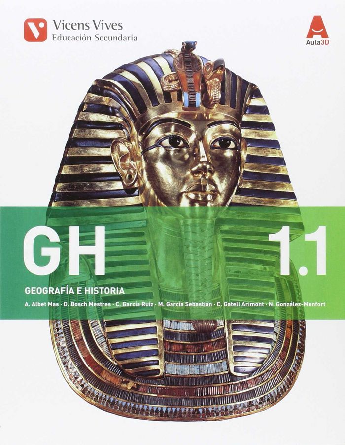 Geografía Historia 1º ESO 1, 1/1, 2 Extrem 16 Aul 3D VICCSO31ES (Vicens Vives) - 9788468238432