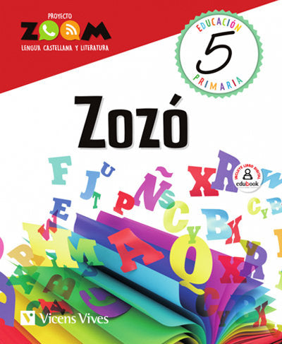 Lengua Castellana 5º EP Cataluña 20 Zozo Zoom (Vicens Vives) - 9788468238982