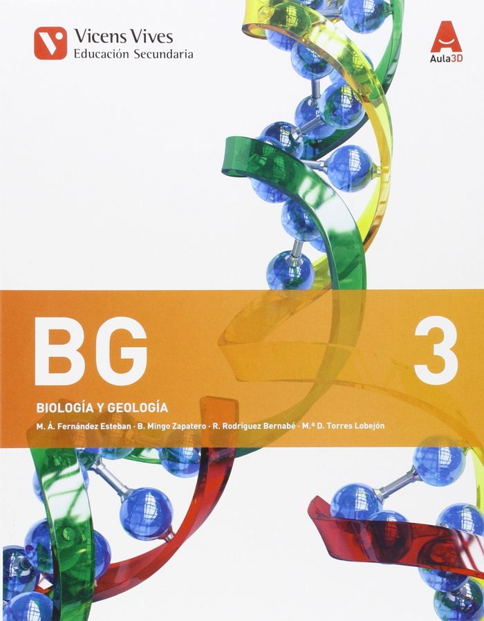 Biología Geología 3º ESO Atlas Anatomía 16 Aula 3D (Vicens Vives) - 9788468239187