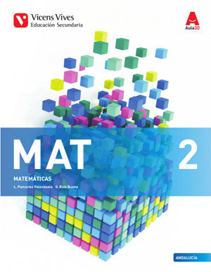 Matemáticas 2º ESO Aula 3D 17 Andalucía (Vicens Vives) - 9788468239248