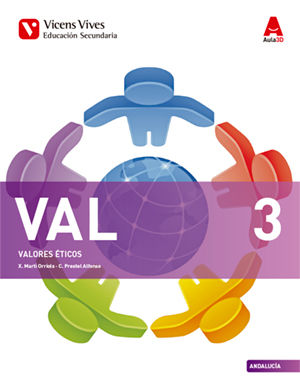 Valores 3º ESO Andalucía Aula 3D 16 (Vicens Vives) - 9788468239330