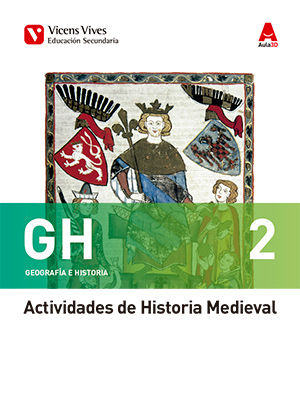Cuaderno Geografía Historia 2º ESO Medieval Moderna 16 AU3D (Vicens Vives) - 9788468239835
