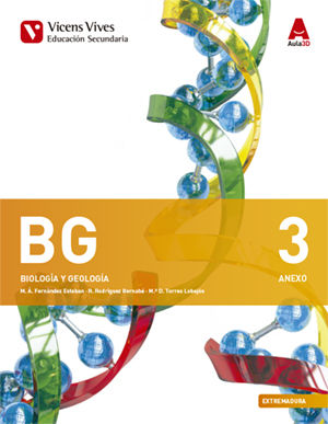 Biología Geología 3º ESO Separata Extrem, 16 Aula 3D (Vicens Vives) - 9788468239996