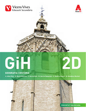 Quadern Geografía Historia 2º ESO Valencia 16 Diversitat (Vicens Vives) - 9788468240053