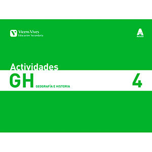 Cuaderno Historia 4º ESO 4, 1/4, 2 16 Aula 3D (Vicens Vives) - 9788468240527