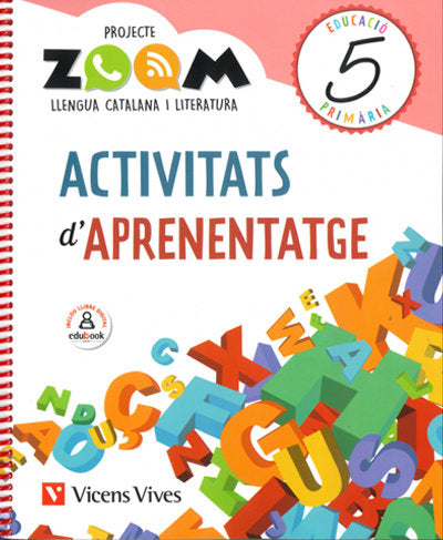 Quadern Llengua 5º EP Catalan 20 Zoom (Vicens Vives) - 9788468242743