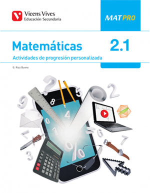 Matemáticas Pro 2º ESO 2, 1/2, 2/2, 3 17 Aula 3D (Vicens Vives) - 9788468243061
