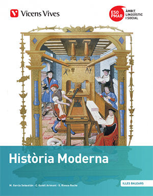 PMAR Historia Moderna 3º ESO 17 Baleares (Vicens Vives) - 9788468245058