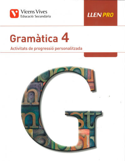 Gramática 4º ESO Pro Catalan 20 (Vicens Vives) - 9788468245140