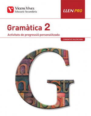 Quadern Gramática 2º ESO Pro Valencia 17 (Vicens Vives) - 9788468245362