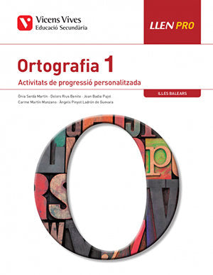 Ortografía 1º ESO Pro Balears 17 (Vicens Vives) - 9788468245454