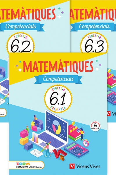 Matemàtiques Competencials 6 Val Trim (zoom) (Vicens Vives) - 9788468245584