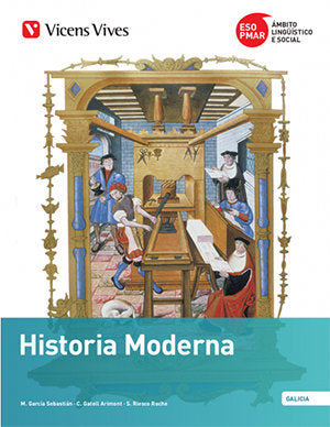 PMAR Historia Moderna 3º ESO Galicia (Vicens Vives) - 9788468250045