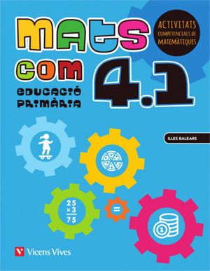 Mats Com 4º EP Activitats Baleares 17 Trimestres (Vicens Vives) - 9788468250489