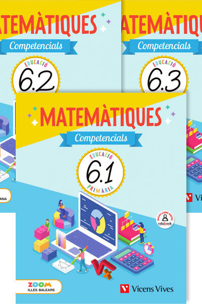 Matemàtiques Competencials 6 Bal Trim (zoom) (Vicens Vives) - 9788468250519