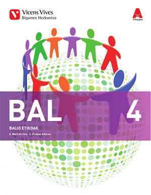 Balio Etikoak 4º ESO Euskera 17 Valores Ciudadanía (Vicens Vives) - 9788468250588