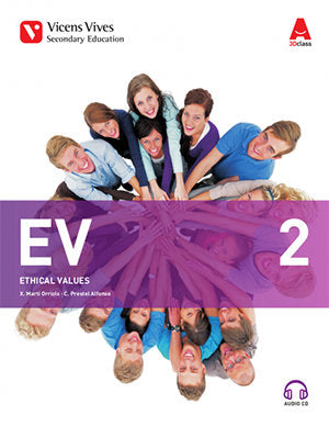 Ethical Values 2º ESO CD 17 3D Class (Vicens Vives) - 9788468250779