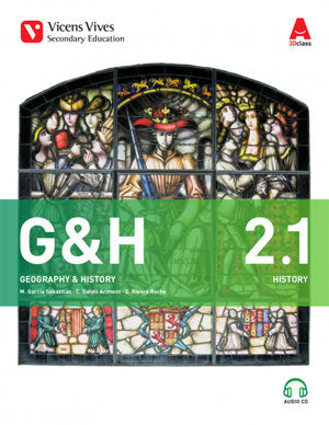 Geography and History 2º ESO Andalucía 2, 1/2, 2 2CD 17 (Vicens Vives) - 9788468251226
