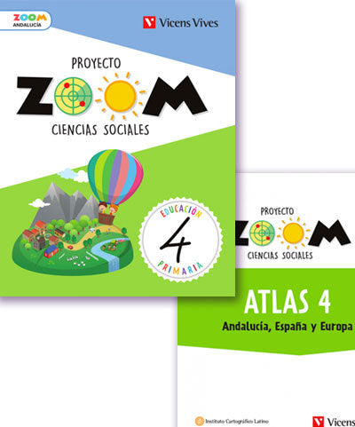 Ciencias Sociales 4º EP Andalucía 19 Zoom (Vicens Vives) - 9788468251622