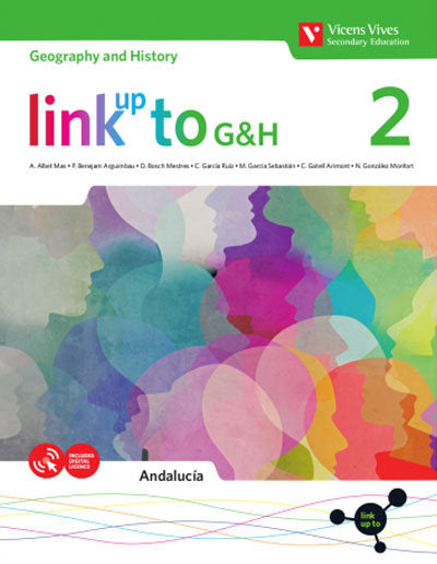 Geography History 2º ESO Andalucía 21 Link Up to (Vicens Vives) - 9788468252667