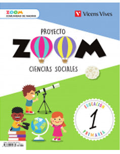 Ciencias Sociales 1º EP Madrid+cuad, Bienvenida 18 Zoom (Vicens Vives) - 9788468254784