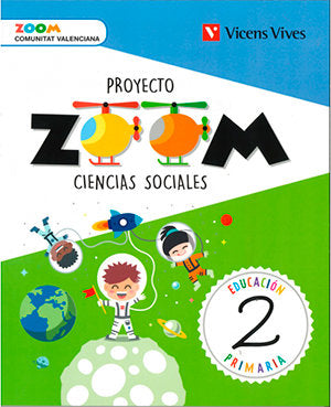 Ciencias Sociales 2º EP Valencia 18 Zoom (Vicens Vives) - 9788468254944