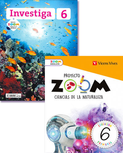 Ciencias Naturales 6º EP Andalucía 19 Zoom (Vicens Vives) - 9788468255149