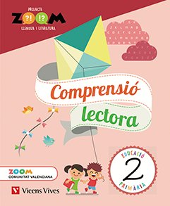 Quadern Comprensio Lectora 2º EP Valencia 18 Zoom (Vicens Vives) - 9788468255606