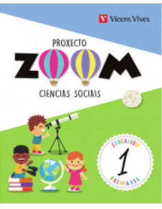 Ciencias Sociais 1º EP Galicia con Caderno Benvida 18 Zoom (Vicens Vives) - 9788468255934