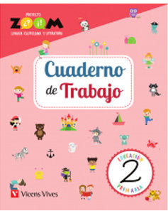 Cuaderno Trabajo Lengua 2º EP Zoom 18 (Vicens Vives) - 9788468256269