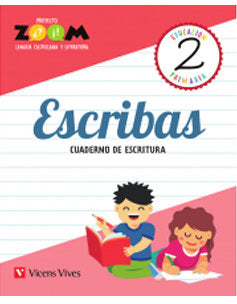 CUADERNO ESCRIBAS LENGUA 2º de Primaria ZOOM 18 | AA,VV | 9788468256283 (Vicens Vives) Imagen principal del producto