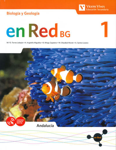 Biología y Geología 1º ESO Andalucía 20 en Red (Vicens Vives) - 9788468257822