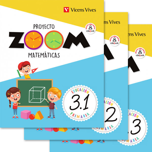 Matemáticas 3º EP Zoom Trimestral 19 (Vicens Vives) - 9788468258874