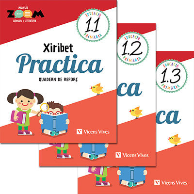 Quadern Llengua 1º EP Xiribet 18 Valencia Zoom (Vicens Vives) - 9788468259260