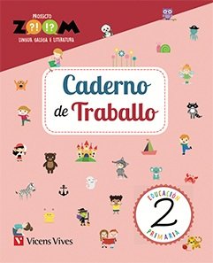 Caderno Traballo Lingua 2º EP Galicia 18 Zoom (Vicens Vives) - 9788468259475