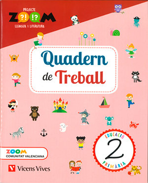 Quadern Treball Llengua 2º EP Valencia 18 Zoom (Vicens Vives) - 9788468259529